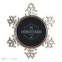 Chincoteague Island Virginia Beach Graphic Ornament thumb 0