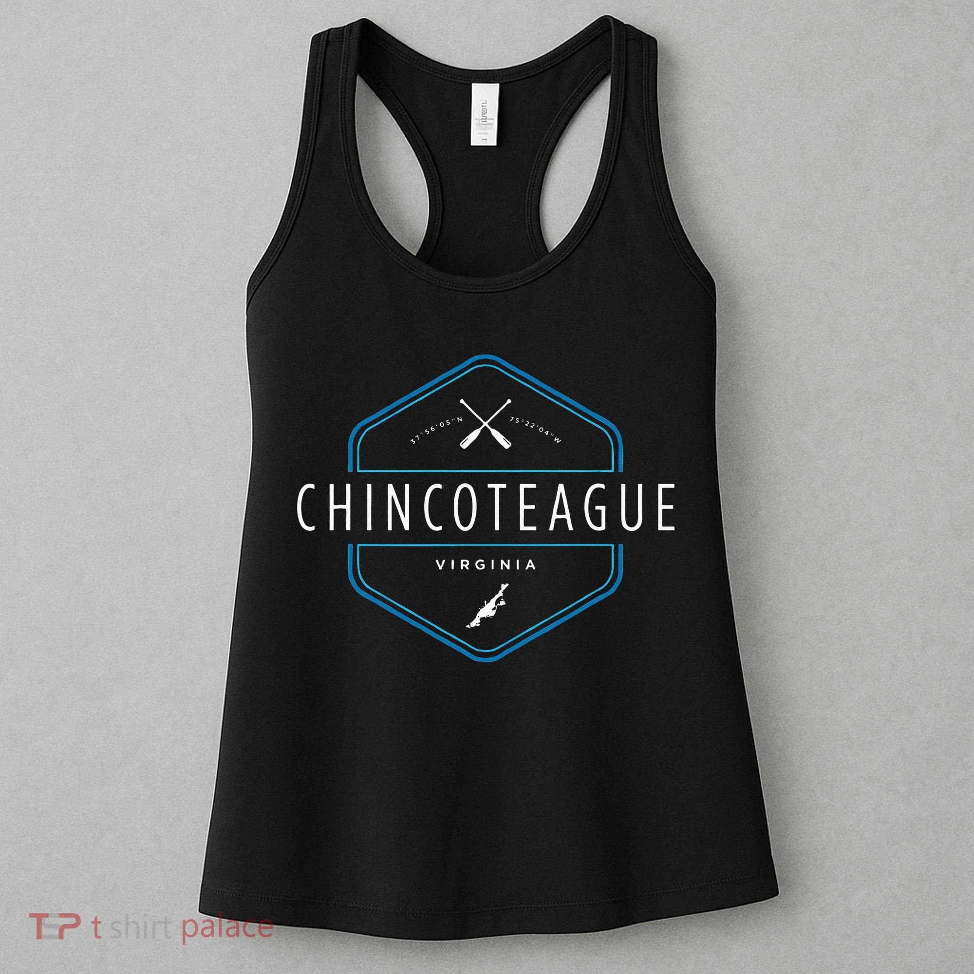 Chincoteague Island Virginia Beach Graphic Women's Tank Top