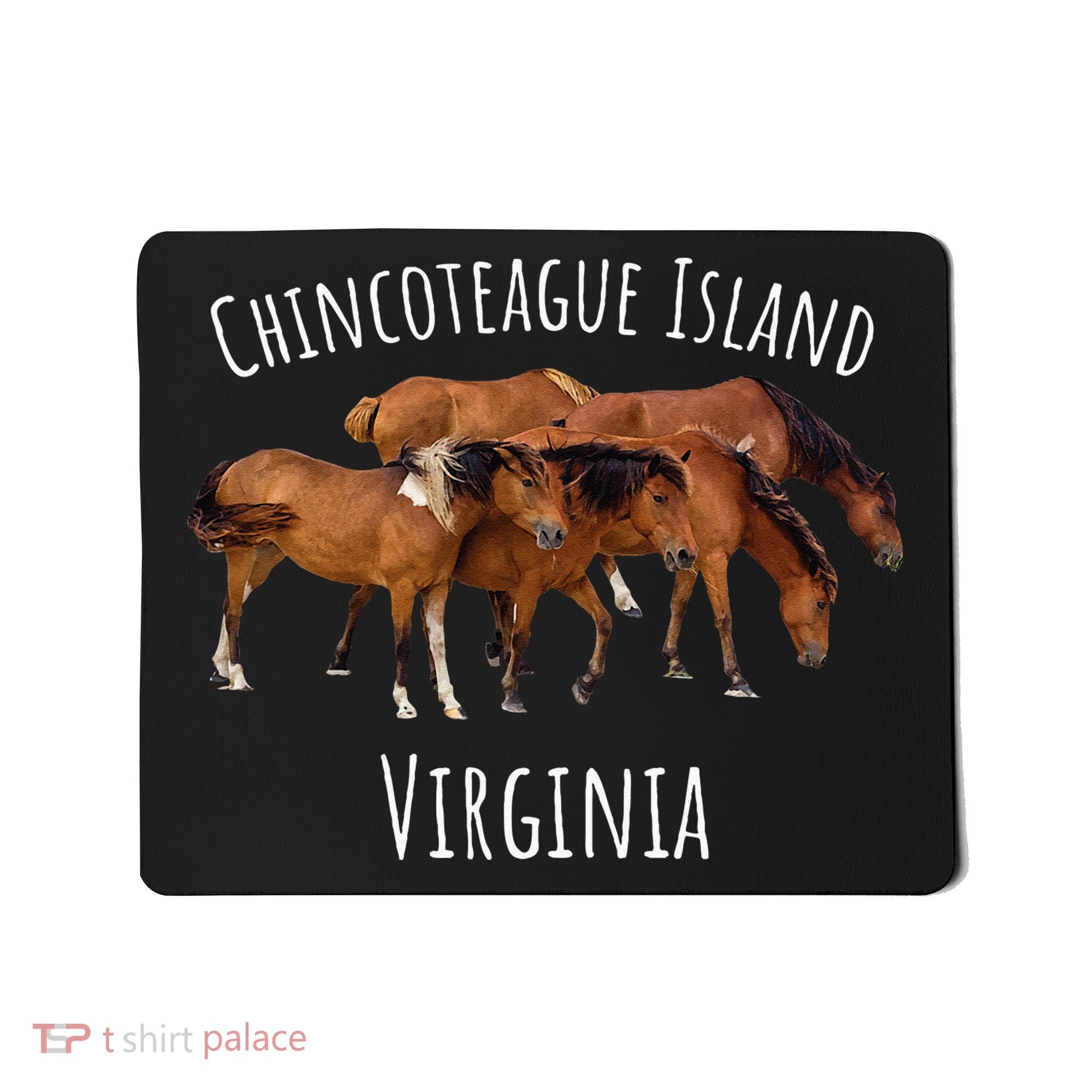 Chincoteague Island Virginia Horse Assateague Pony Mousepad