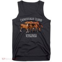 Chincoteague Island Virginia Horse Assateague Pony Tank Top thumb 0