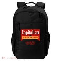 Capitalism Is Voluntary Backpack thumb 0