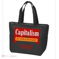 Capitalism Is Voluntary Tote Bag thumb 3