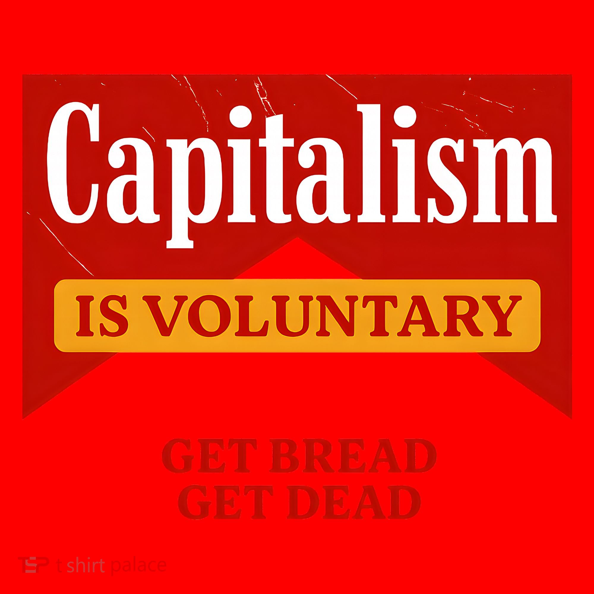 Capitalism Is Voluntary Santa Hat