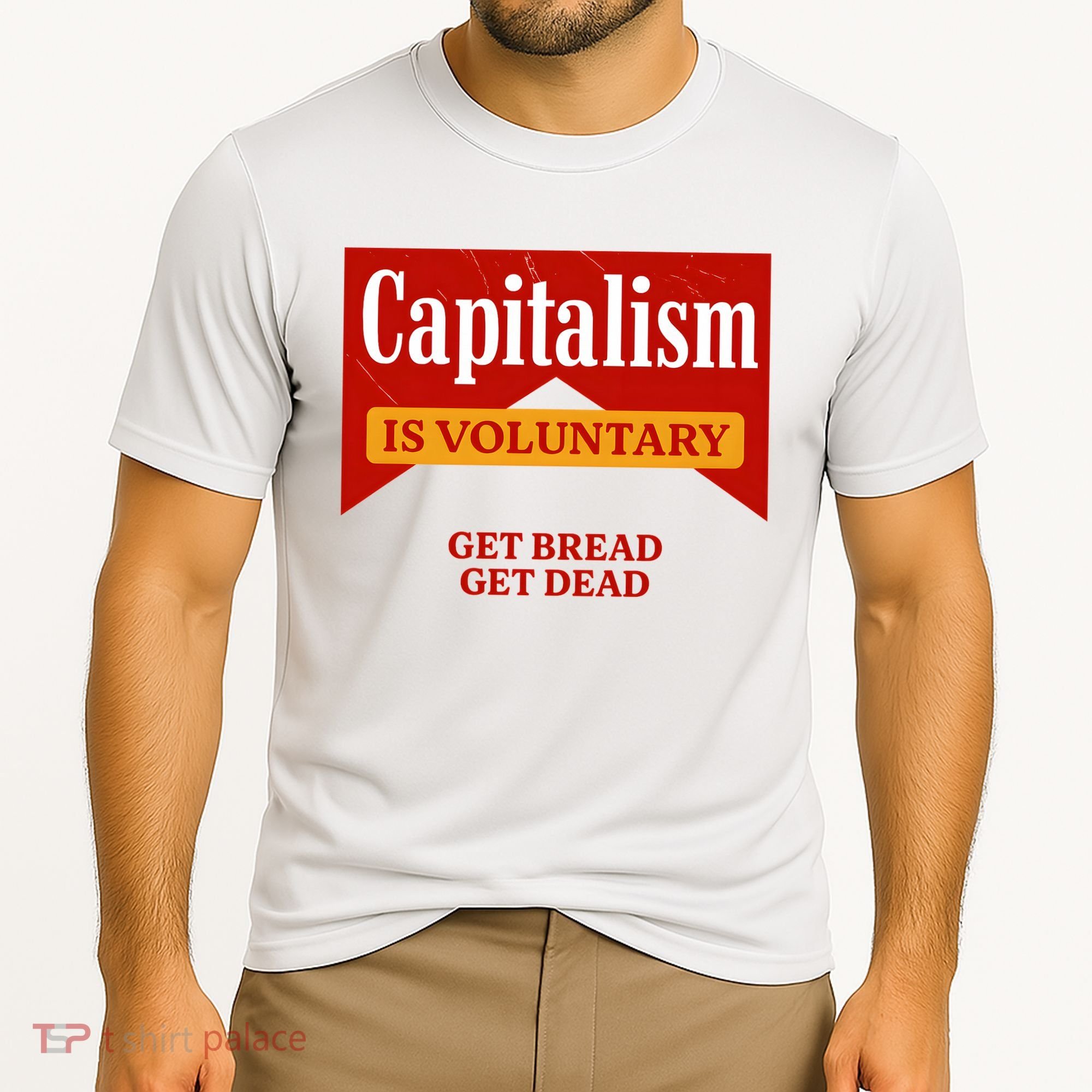 Capitalism Is Voluntary Cooling Performance Crew T-Shirt