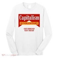 Capitalism Is Voluntary Long Sleeve Shirt thumb 0