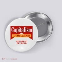 Capitalism Is Voluntary Button thumb 0