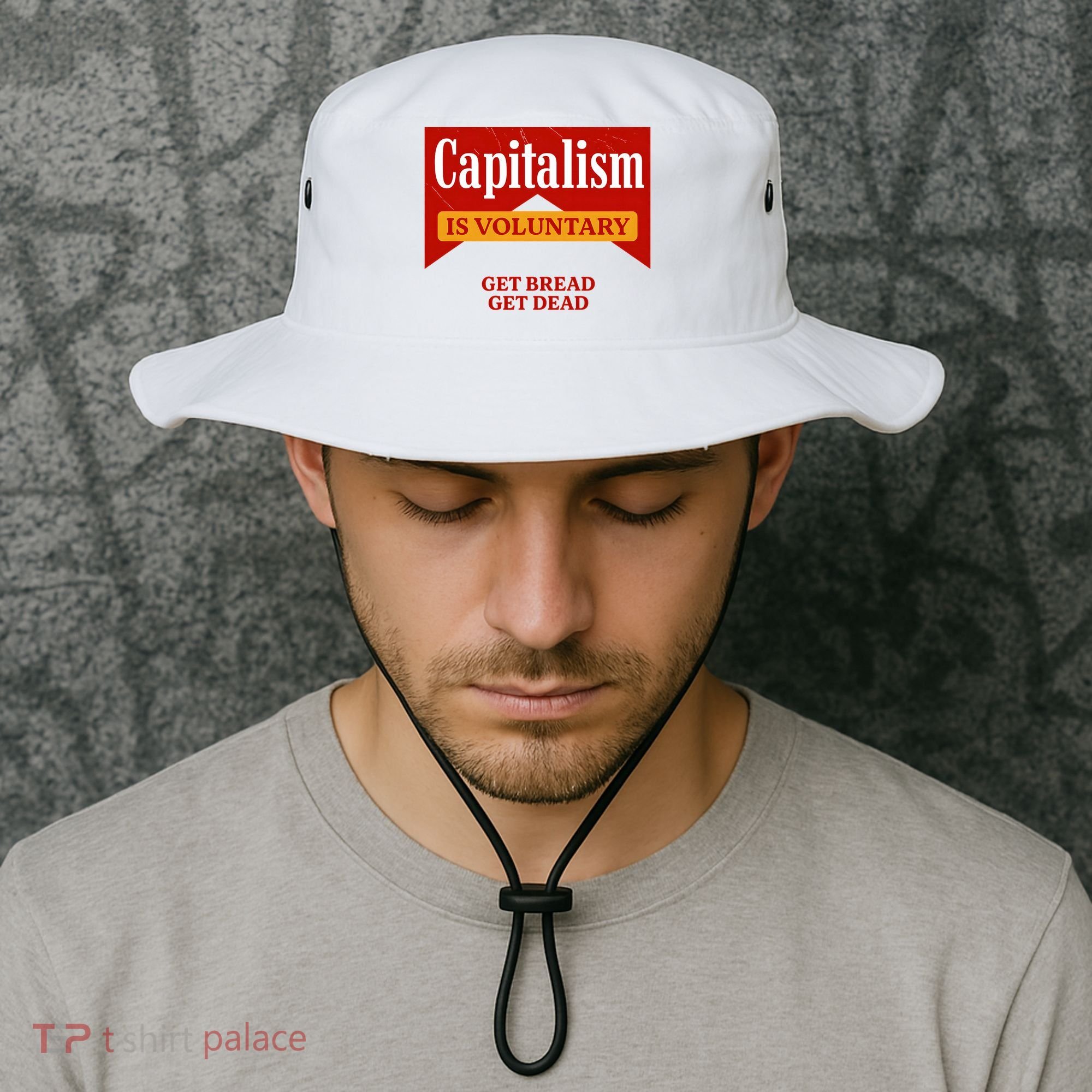 Capitalism Is Voluntary Bucket Hat