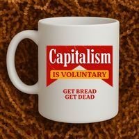 Capitalism Is Voluntary Coffee Mug thumb 2