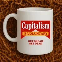 Capitalism Is Voluntary Coffee Mug thumb 2