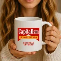Capitalism Is Voluntary Coffee Mug thumb 3