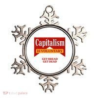 Capitalism Is Voluntary Ornament thumb 0