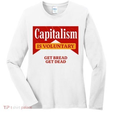 Capitalism Is Voluntary Women's Long Sleeve Shirt