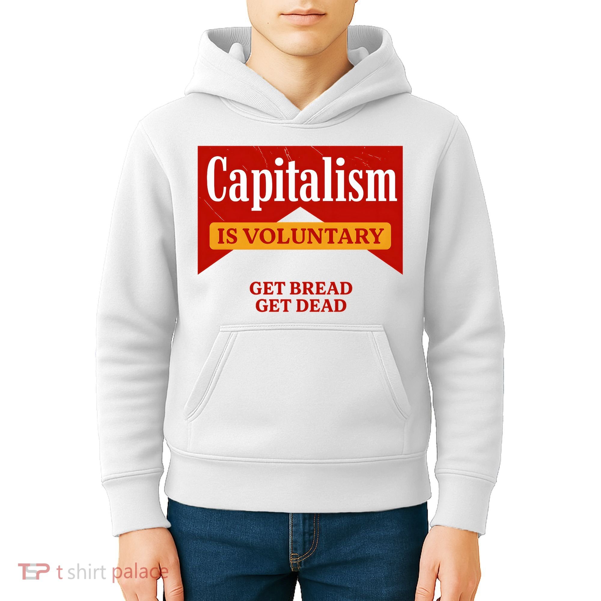 Capitalism Is Voluntary Kids Hoodie