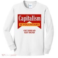 Capitalism Is Voluntary Kids Long Sleeve Shirt thumb 0