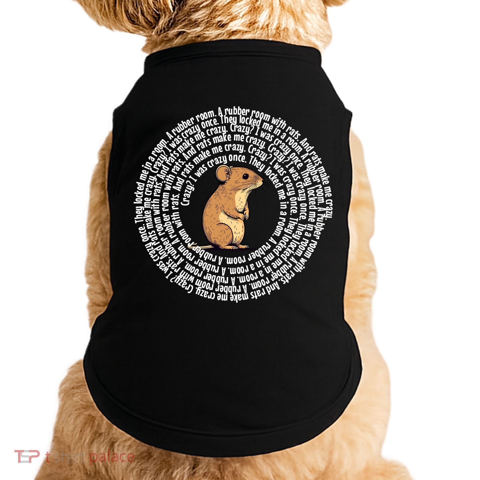 Crazy I Was Crazy Once Funny Oddly Specific Meme Doggie Tank