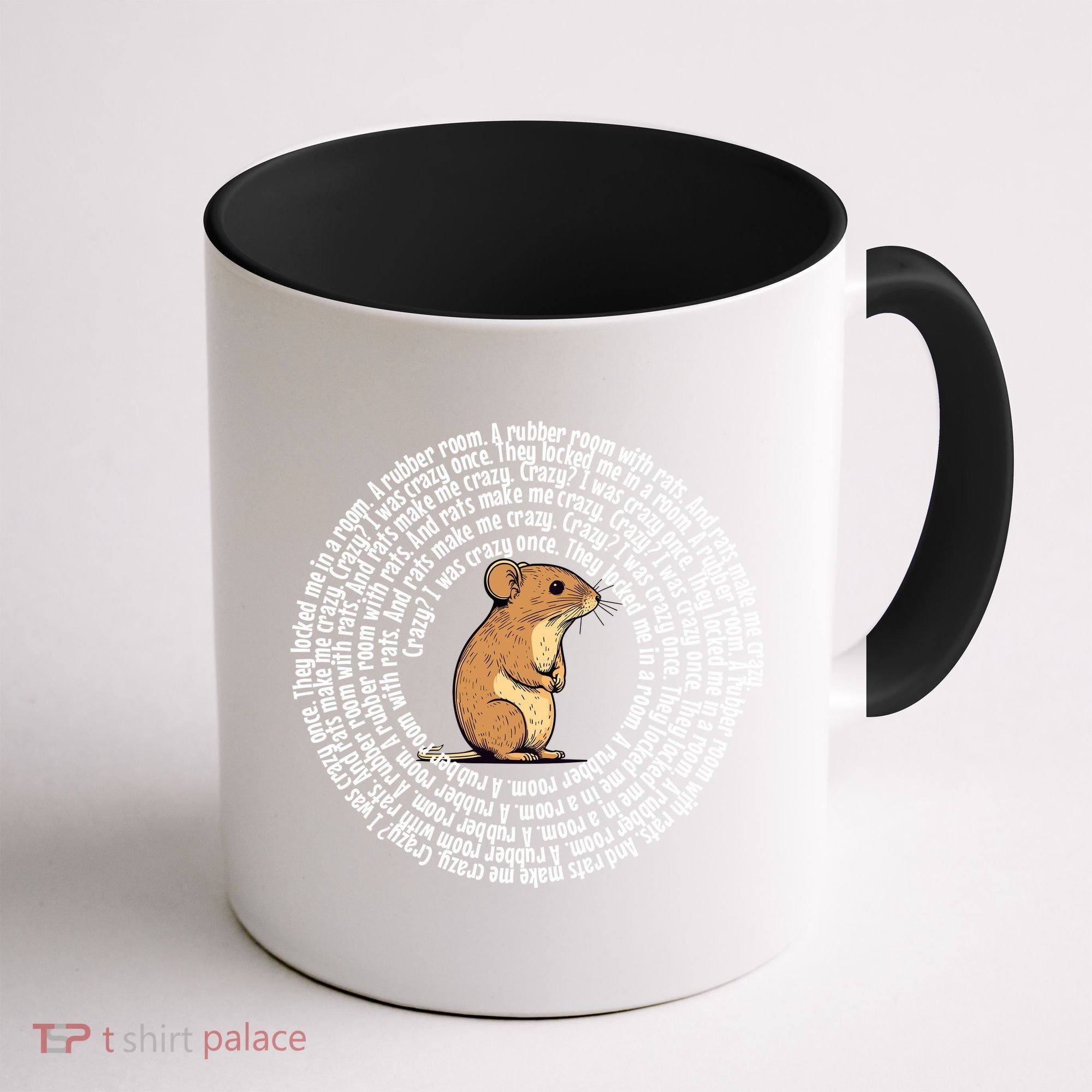 Crazy I Was Crazy Once Funny Oddly Specific Meme Coffee Mug
