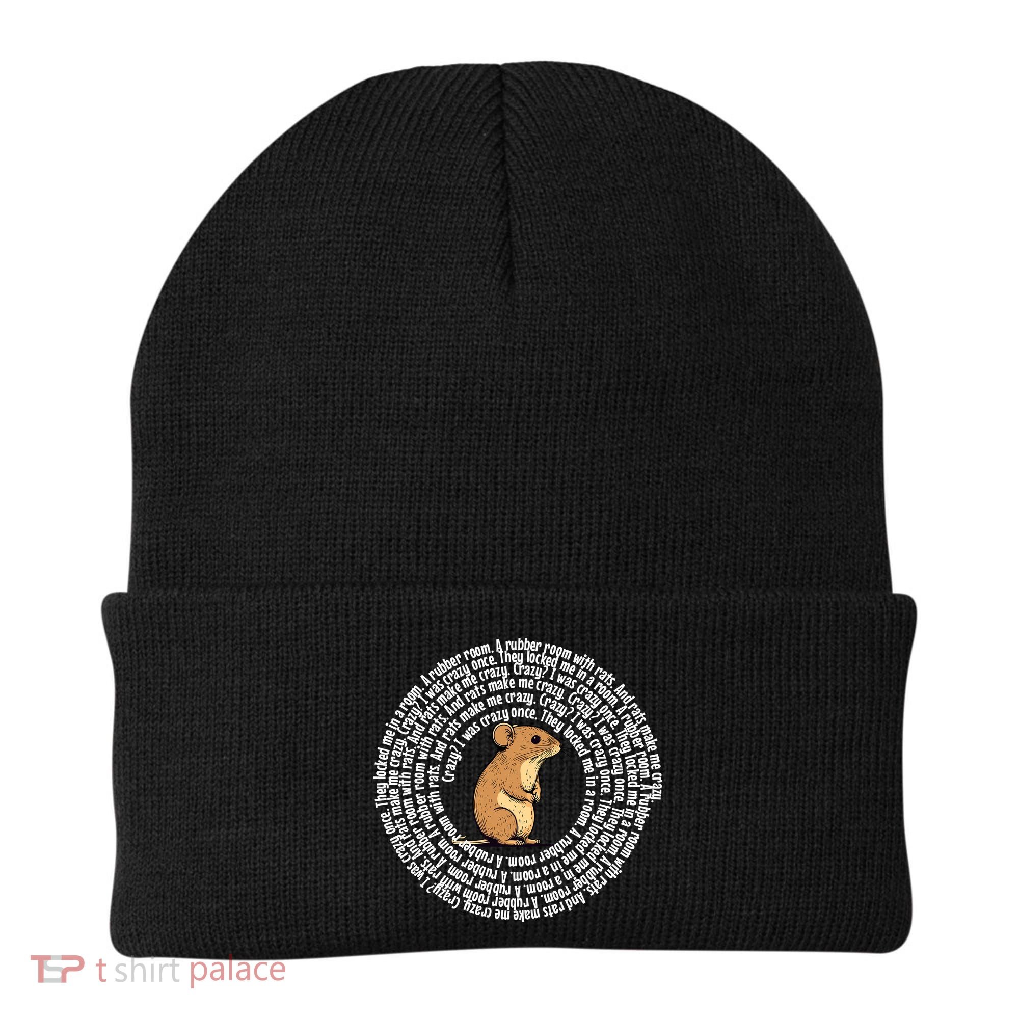 Crazy I Was Crazy Once Funny Oddly Specific Meme Beanie