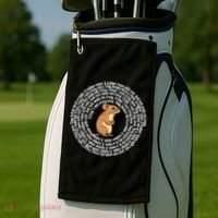 Crazy I Was Crazy Once Funny Oddly Specific Meme Golf Towel thumb 2