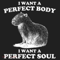 Capybara I Want A Perfect Body I Wan A Perfect Soul Women's Sweatshirt thumb 2