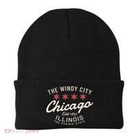 Chicago Illinois Windy City Estd 1837 Prairie State Souvenir Beanie thumb 0