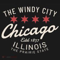 Chicago Illinois Windy City Estd 1837 Prairie State Souvenir Women's Hoodie thumb 2