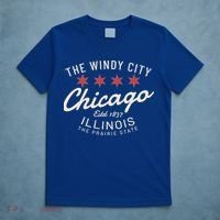 Chicago Illinois Windy City Estd 1837 Prairie State Souvenir T-Shirt thumb 5