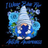 Cool I Wear Blue For Autism Awareness Accept Understand Love Flower Gnome Coffee Mug thumb 5