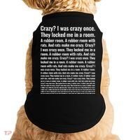 Crazy I Was Crazy Once Meme Doggie Tank thumb 0
