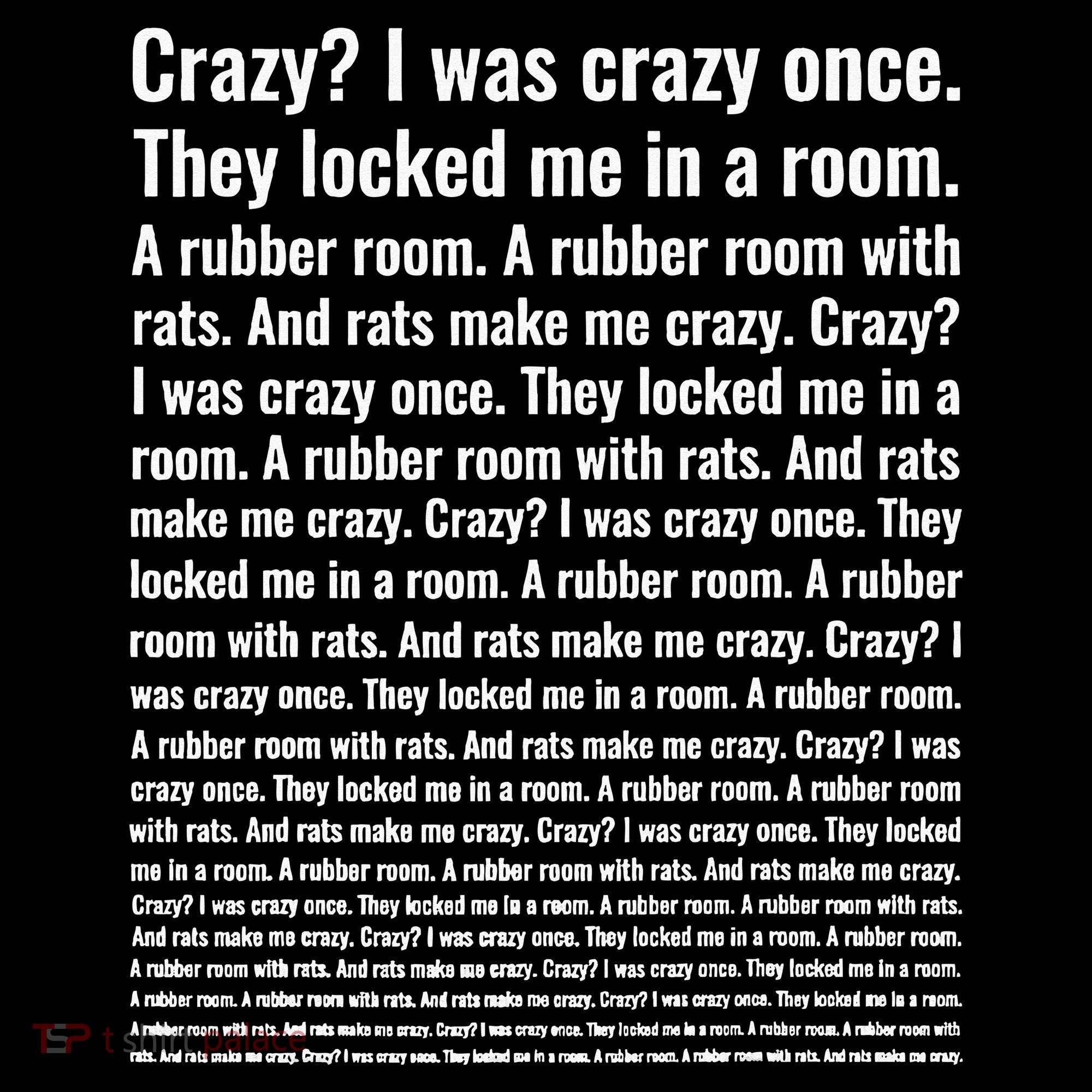 Crazy I Was Crazy Once Meme Doggie Tank