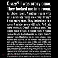 Crazy I Was Crazy Once Meme Women's Long Sleeve Shirt thumb 2