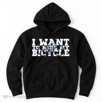 Cycling I Want To Ride My Bicycle Hoodie thumb 0
