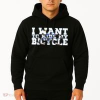 Cycling I Want To Ride My Bicycle Hoodie thumb 2