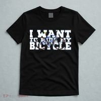 Cycling I Want To Ride My Bicycle T-Shirt thumb 5