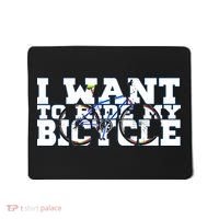 Cycling I Want To Ride My Bicycle Mousepad thumb 0