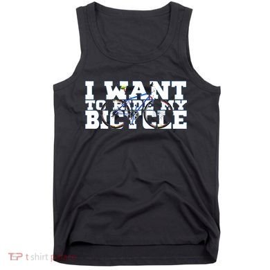 Cycling I Want To Ride My Bicycle Tank Top