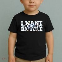 Cycling I Want To Ride My Bicycle Toddler T-Shirt thumb 2