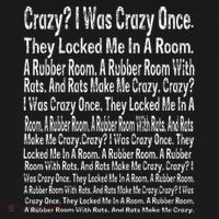 Crazy I Was Crazy Once Meme Polo thumb 3