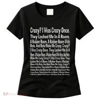 Crazy I Was Crazy Once Meme Women's T-Shirt thumb 0