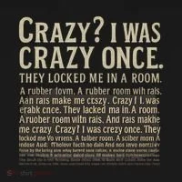 Crazy? I Was Crazy Once Doggie Tank thumb 4