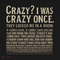 Crazy? I Was Crazy Once Polo thumb 3