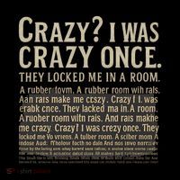Crazy? I Was Crazy Once Women's Hoodie thumb 2