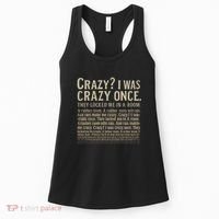 Crazy? I Was Crazy Once Women's Tank Top thumb 0