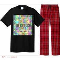 Christian Inspirational Word Collage Pajama Set thumb 0