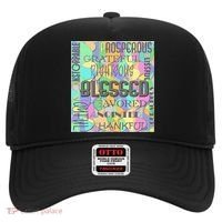 Christian Inspirational Word Collage Hat thumb 0