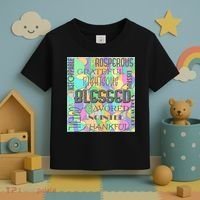Christian Inspirational Word Collage Toddler T-Shirt thumb 3