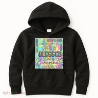 Christian Inspirational Word Collage Kids Hoodie thumb 0