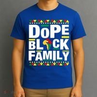 Celebrate Juneteenth 1865 Family Matching Dope Black Family Funny Gift T-Shirt thumb 3