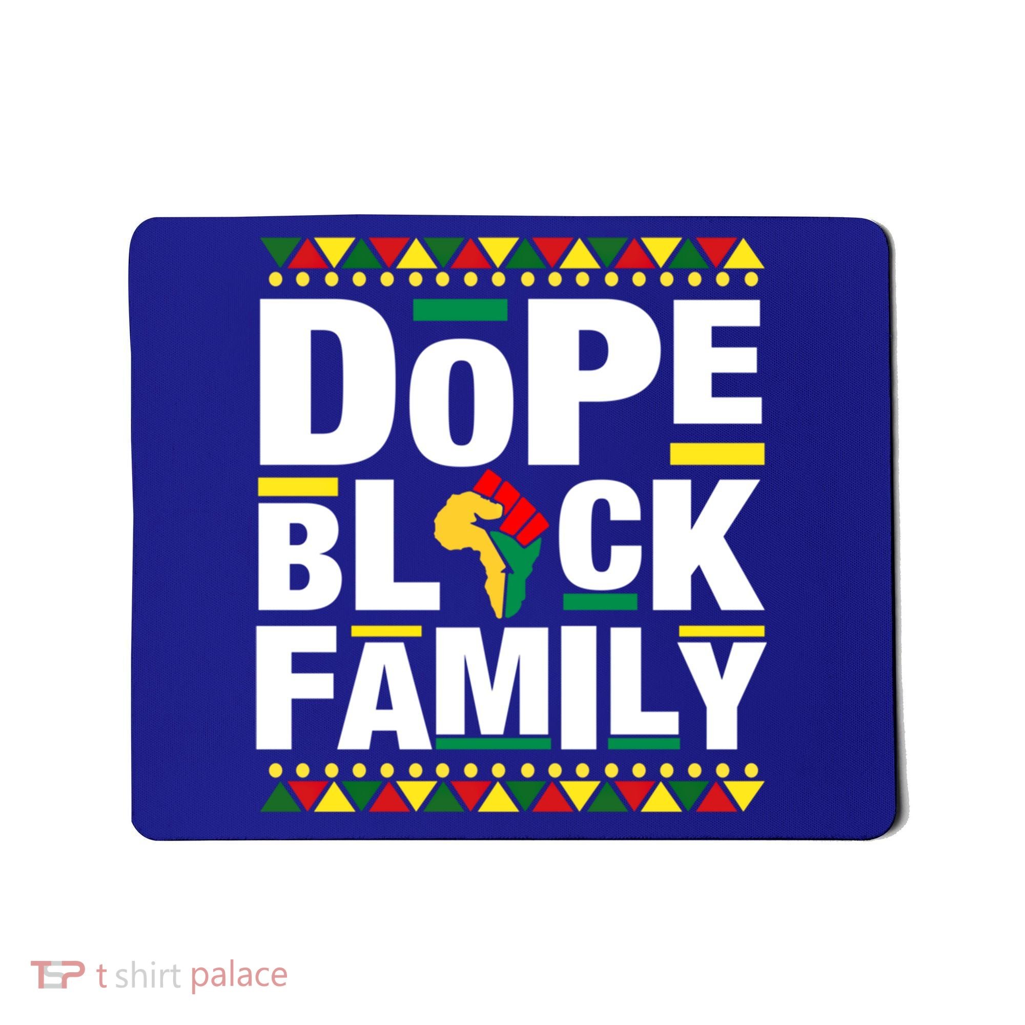 Celebrate Juneteenth 1865 Family Matching Dope Black Family Funny Gift Mousepad