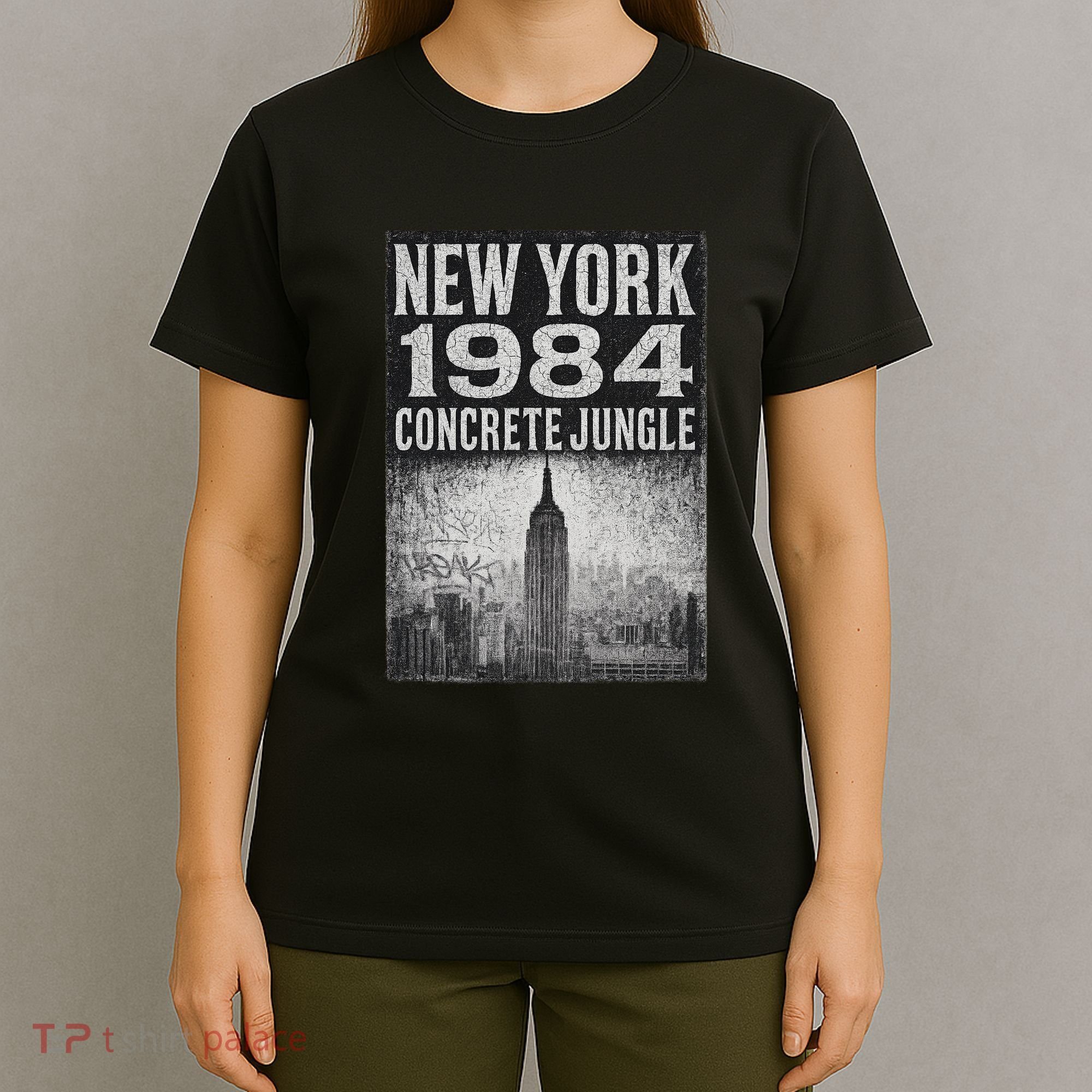 Concrete Jungle 1984 New York T-Shirt