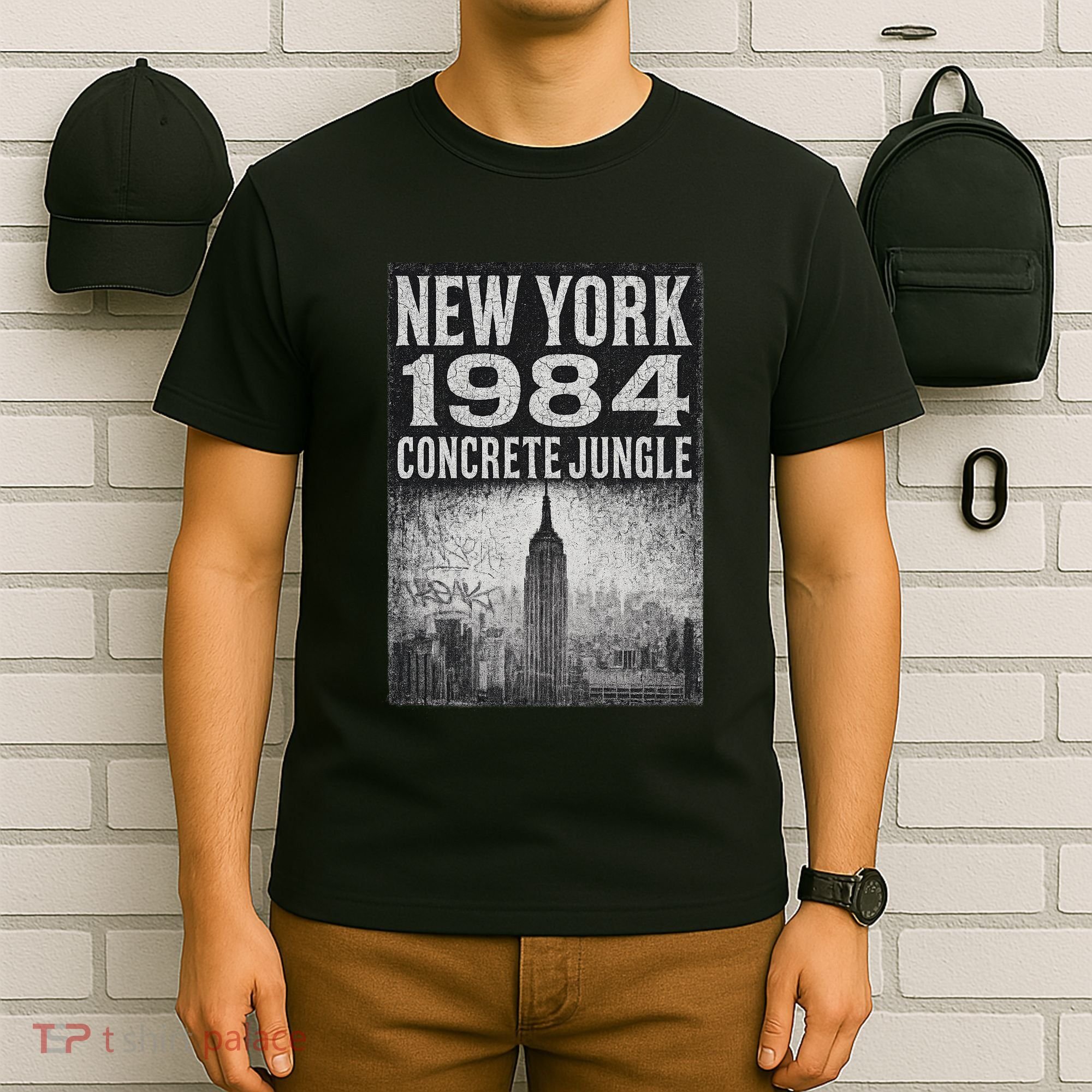 Concrete Jungle 1984 New York T-Shirt